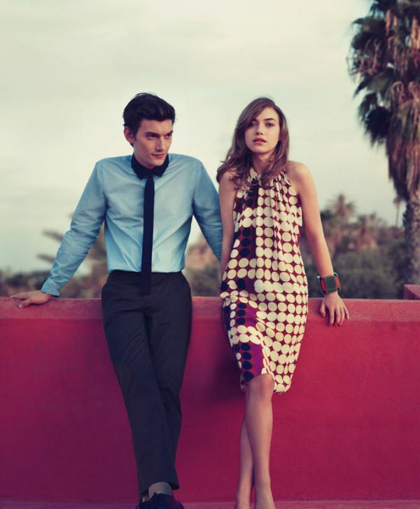 Liu Wen &amp; Imogen Poots for Marni x H&amp;M