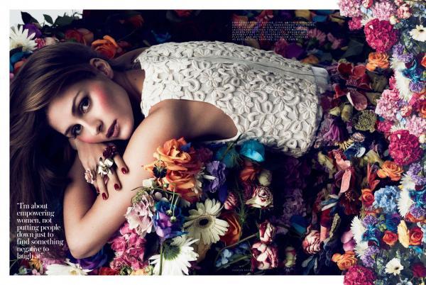 Olivia Palermo InStyle UK October 2012