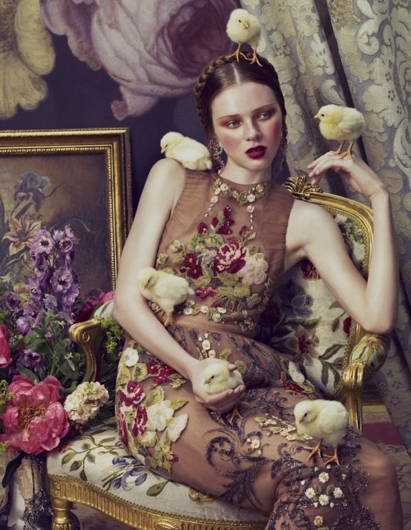 Baroque Style for How to Spend It Magazine