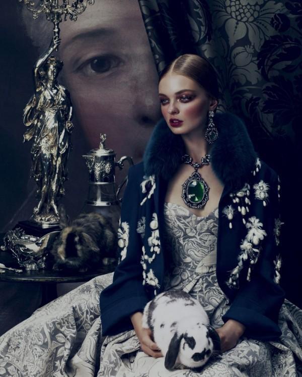 Baroque Style for How to Spend It Magazine
