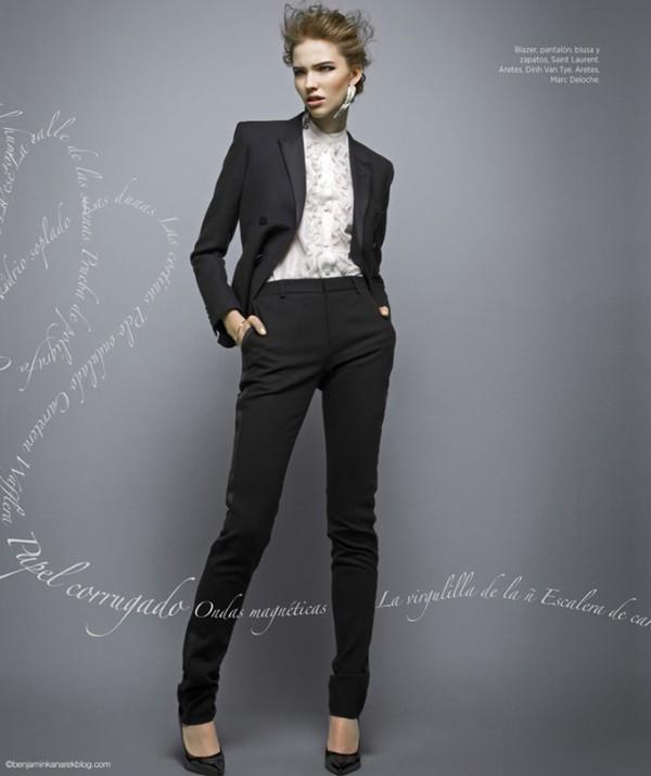 Model--Sasha Luss
