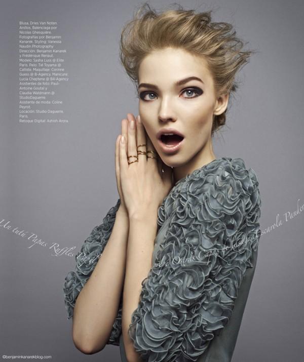 Model--Sasha Luss
