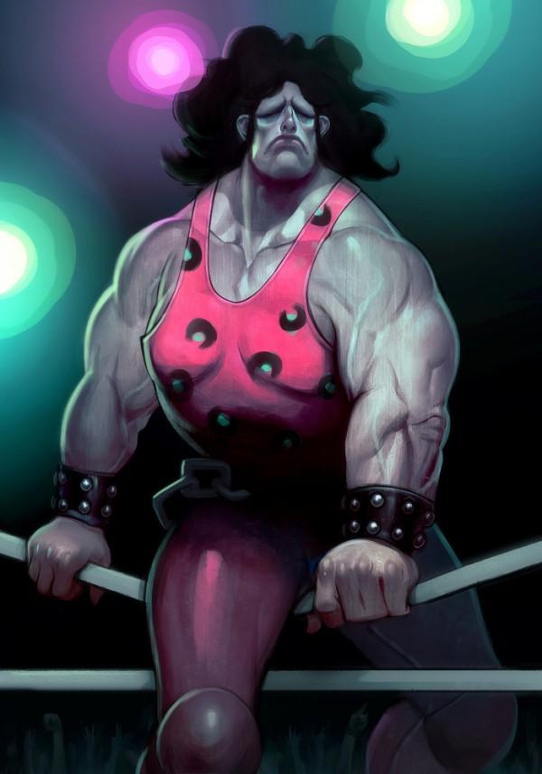 Street fighter characters by Doe