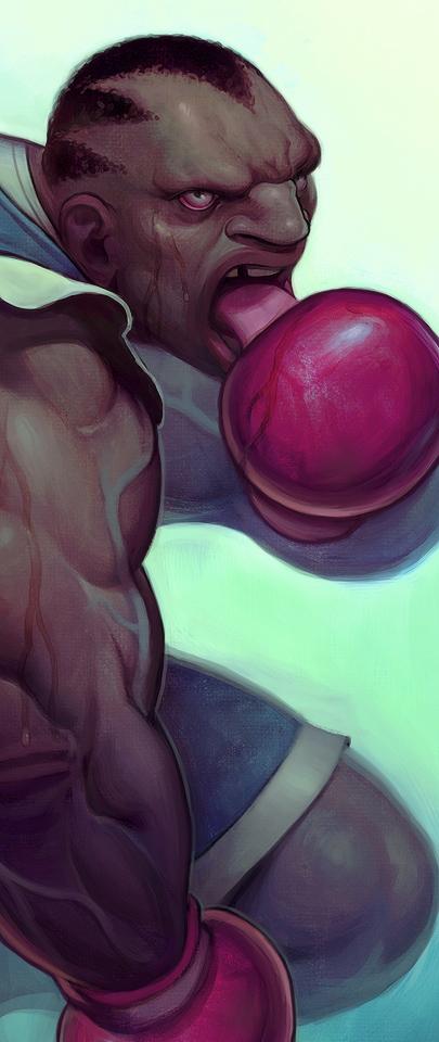 Street fighter characters by Doe