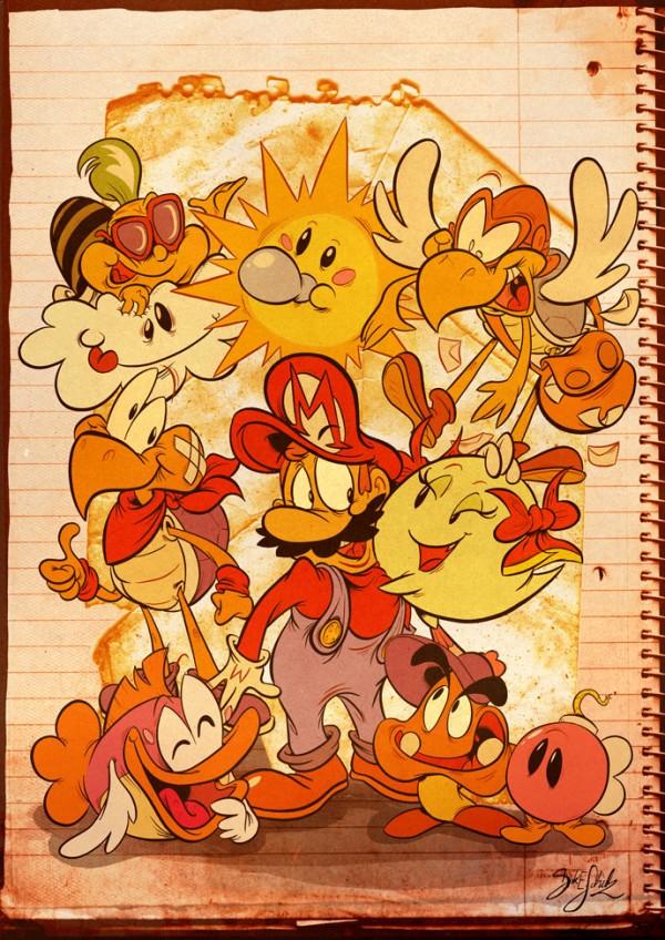 Mario Bros by Dirk Erik Schulz
