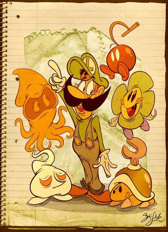Mario Bros by Dirk Erik Schulz