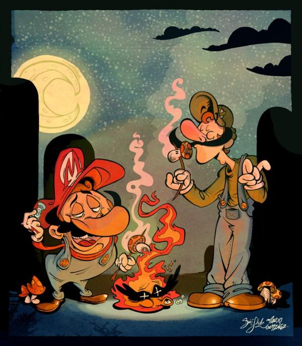 Mario Bros by Dirk Erik Schulz
