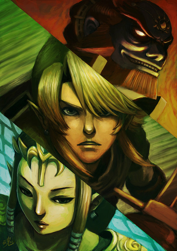 Zelda Artwork by Ryan Shiu