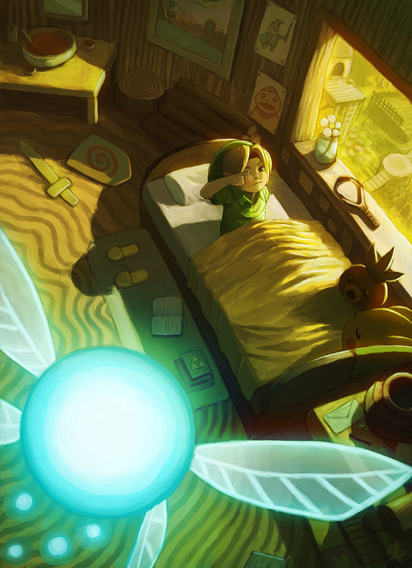 Zelda Artwork by Ryan Shiu