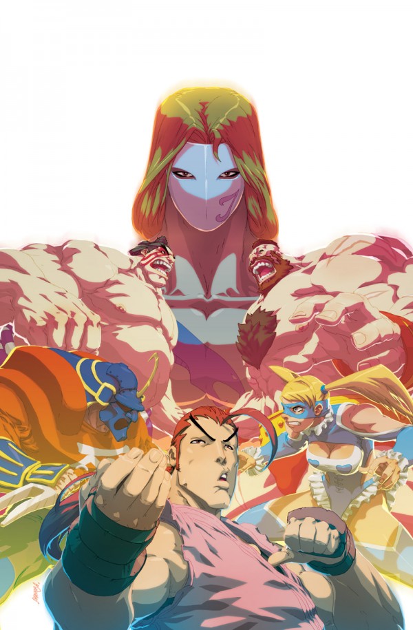 Incredible fighing game character collages