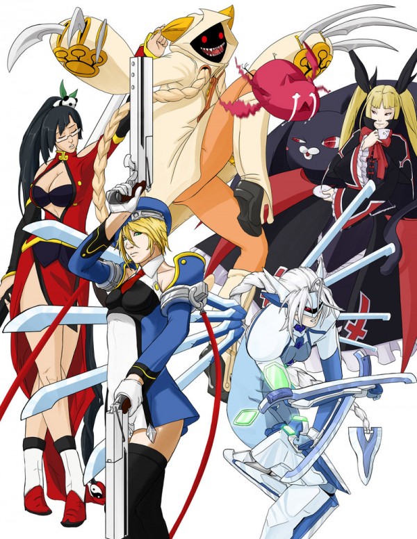 Incredible fighing game character collages