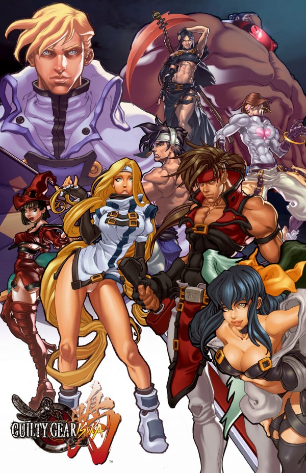 Incredible fighing game character collages