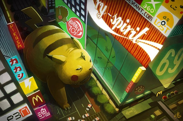 Pokemon Art by Ryan Shiu