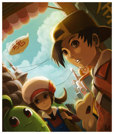 Pokemon Art by Ryan Shiu