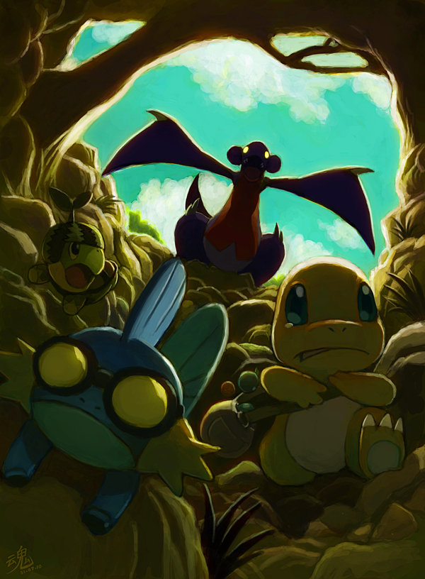 Pokemon Art by Ryan Shiu