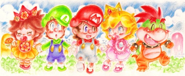 Mario Drawings by Caterina Corsini