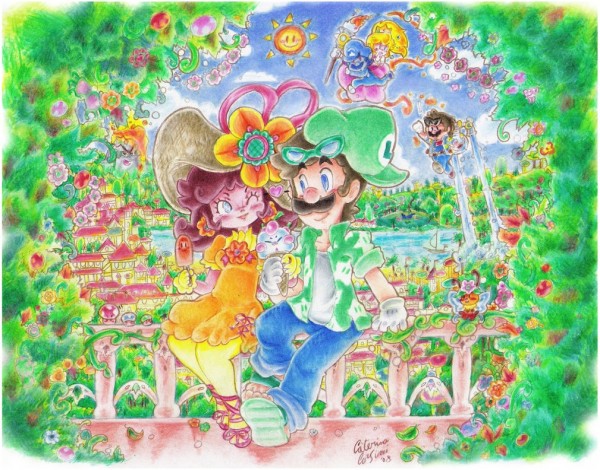 Mario Drawings by Caterina Corsini