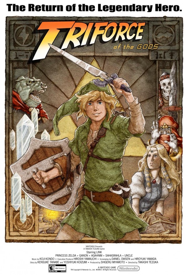 Video game movie posters