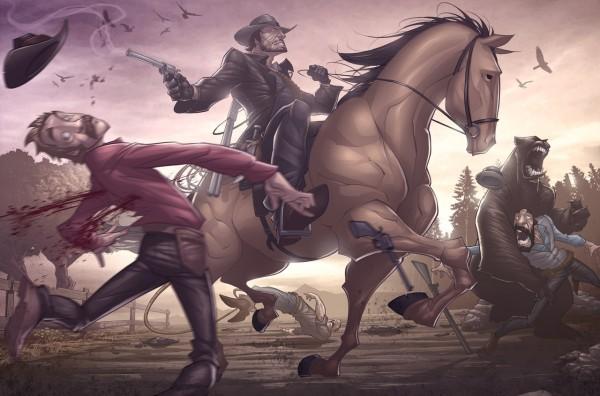 Red Dead Redemption Artwork by Patrick Brown