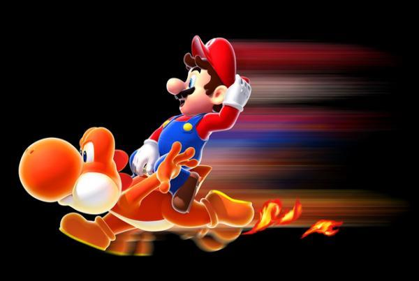 Super Mario Galaxy 2 Screenshot and Fan Art
