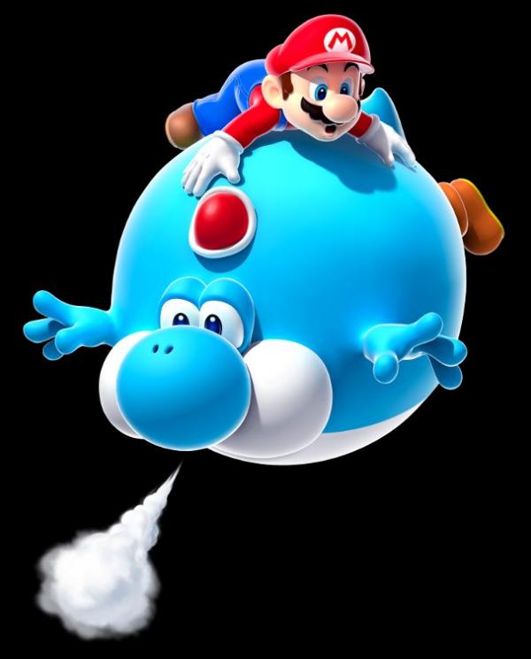 Super Mario Galaxy 2 Screenshot and Fan Art