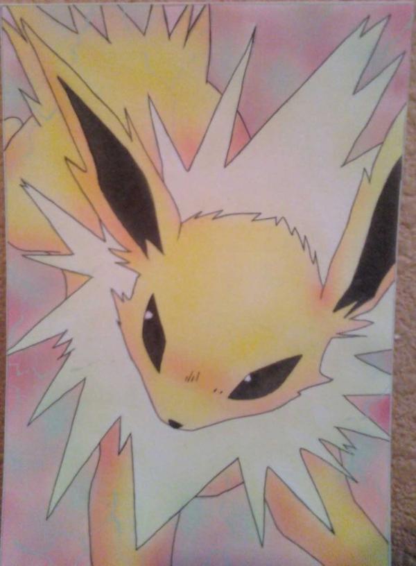 jolteon_by_kittybark600_816 Eevee's Evolution