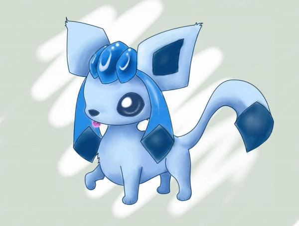 glaceon_repaint_by_corpsedragon600_454 Eevee's Evolution