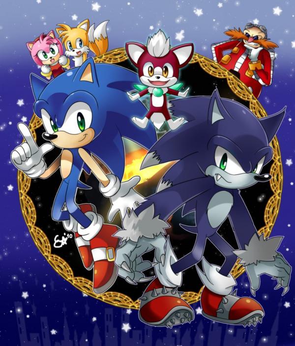 Sonic Characters by Mikuhoshi
