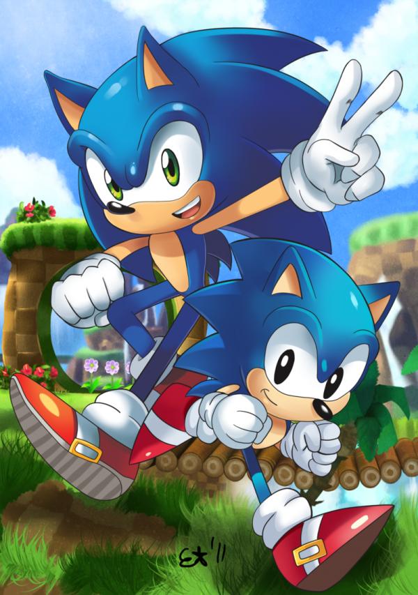 Sonic Characters by Mikuhoshi