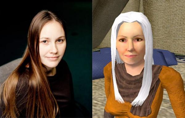 Gamers With Their In-Game Avatars