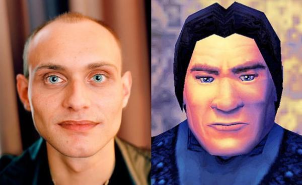 Gamers With Their In-Game Avatars