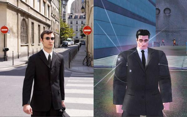 Gamers With Their In-Game Avatars