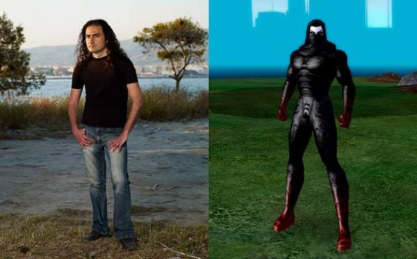Gamers With Their In-Game Avatars