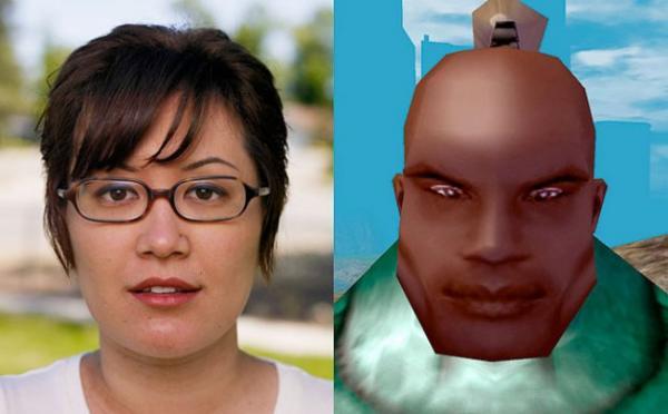 Gamers With Their In-Game Avatars