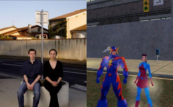 Gamers With Their In-Game Avatars