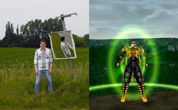 Gamers With Their In-Game Avatars