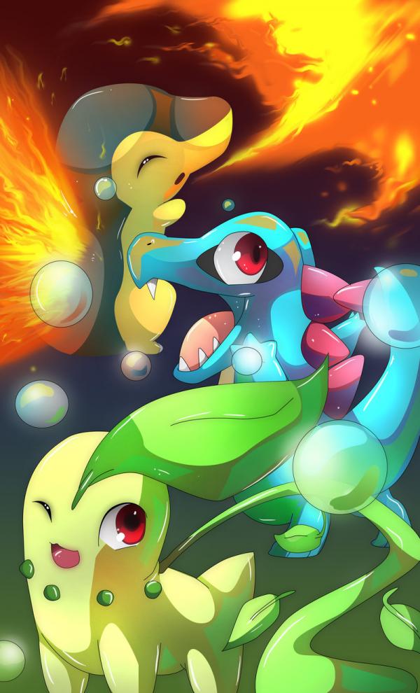 Pokemon Artwork by Hannah