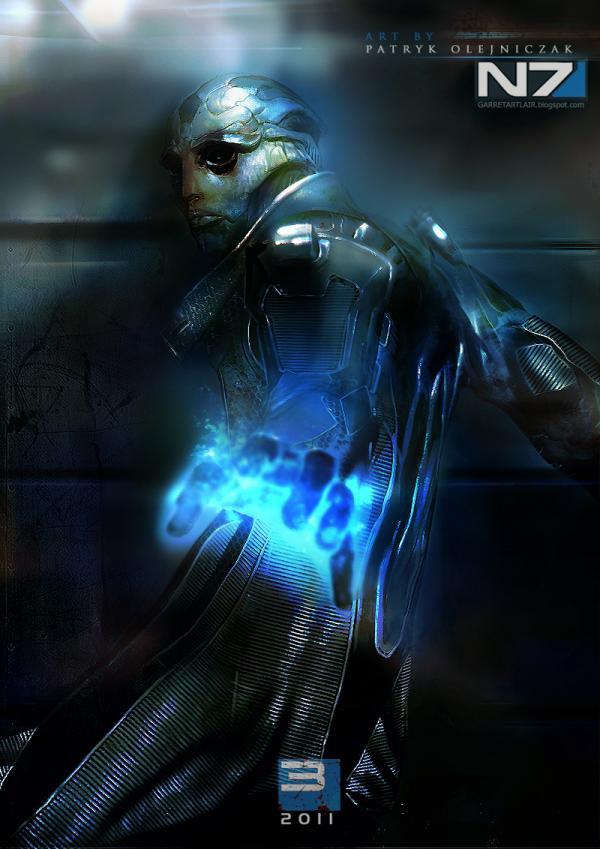 Mass Effect 3 Characters by Patryk Garrett