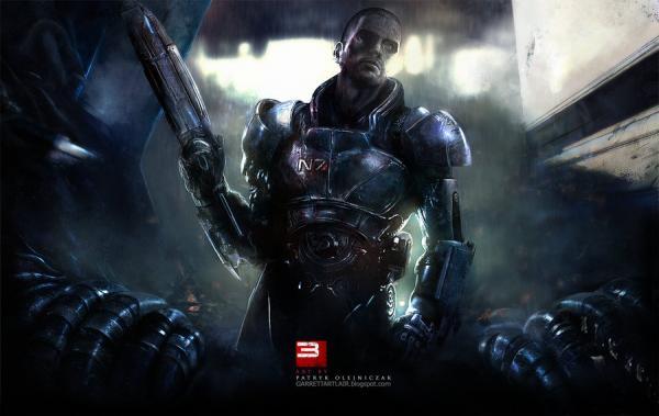 Mass Effect 3 Characters by Patryk Garrett