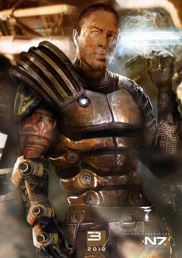 Mass Effect 3 Characters by Patryk Garrett