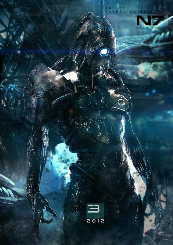 Mass Effect 3 Characters by Patryk Garrett