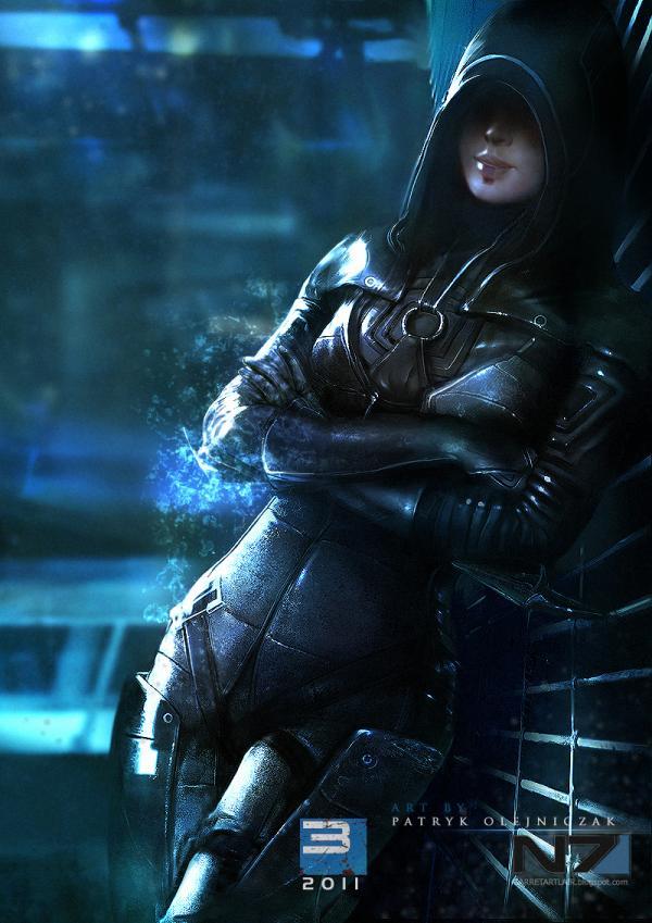 Mass Effect 3 Characters by Patryk Garrett