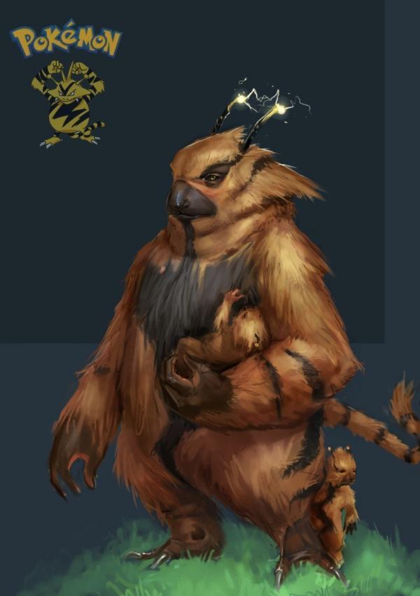 Pokemon Characters by Gavin Mackey