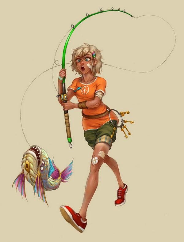 Game Characters by Dmitry Grebenkov