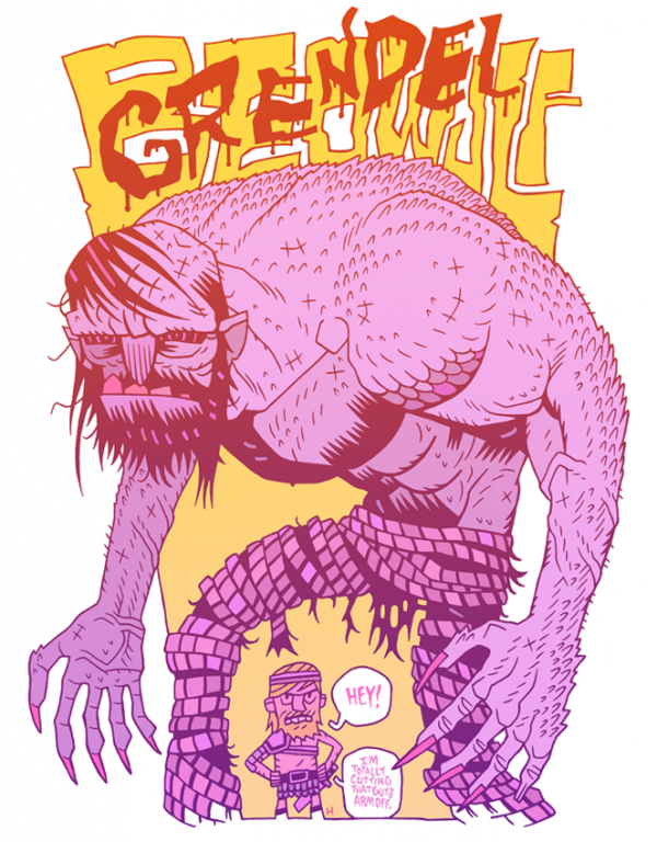 30 Cool Illustrations by Dan Hipp