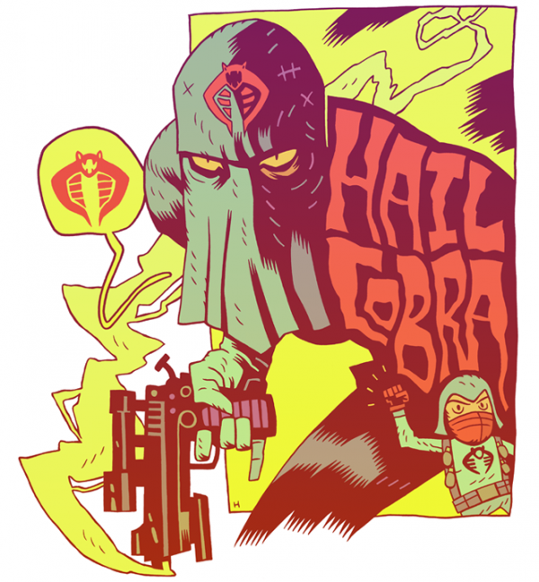 30 Cool Illustrations by Dan Hipp