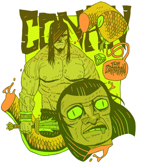 30 Cool Illustrations by Dan Hipp