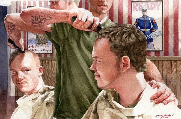 Military Illustrations by Danny Quirk
