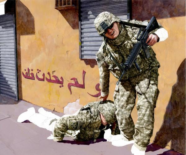 Military Illustrations by Danny Quirk