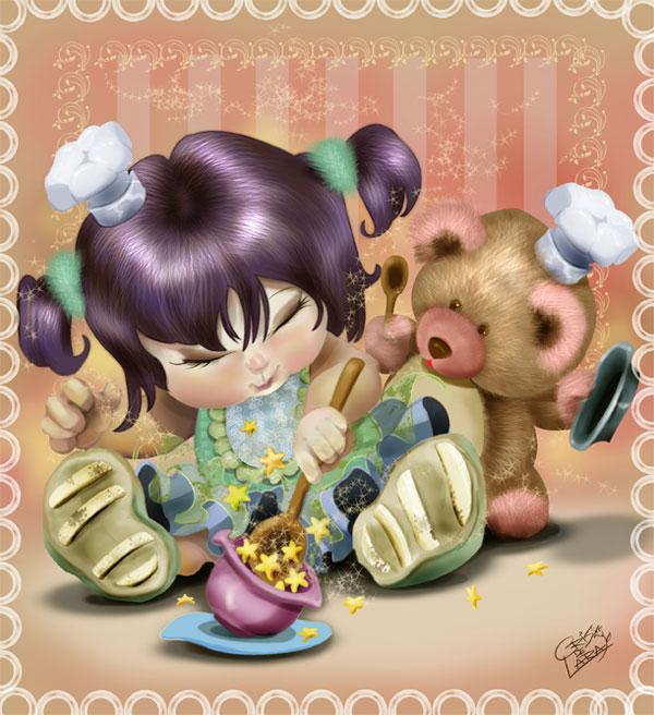 Cris de Lara's Art on Children